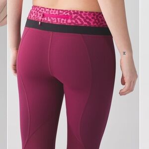 Lululemon capri running leggings